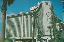 Cartão postal Las Vegas Nevada Hilton Hotel Resort vista frontal carros palmeiras comprar usado  Enviando para Brazil