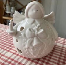 White ceramic angel for sale  LANCING