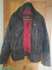 superdry tarpit leather jacket for sale  SOUTHALL