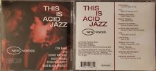 This Is Acid Jazz New Voices Vol1 CD 1994 Instinct CFM JTQ Swing Machine Exodus comprar usado  Enviando para Brazil