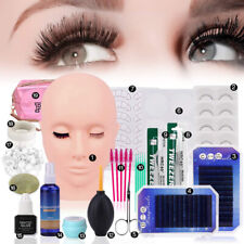 Used, Eyelash Extension kit 19PCS with Mannequin Head, False Eyelashes Extension Glue for sale  Shipping to South Africa