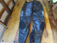 Leather biker trousers for sale  SWANSEA