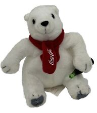 Usado, Coca Cola 3" de peluche de oso polar adorno animal Coca-Cola de colección segunda mano  Embacar hacia Mexico