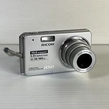 Ricoh R50 10MP Compact CCD Digital Camera w/ Battery & Charger for sale  Shipping to South Africa