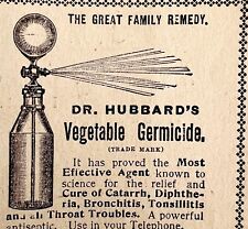 Hubbard vegetable germicide for sale  Cambridge