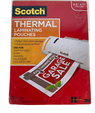 Scotch thermal laminating for sale  Yukon