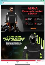 Motorcycle jacket men for sale  Choctaw