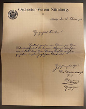 Altes dokument 1903 gebraucht kaufen  Unterpleichfeld