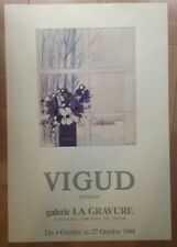 Vigud 1984 affiche d'occasion  Paris VI