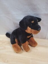 Boneca realista Faithful Friends cachorro de pelúcia Rottweiler filhote marrom preta, usado comprar usado  Enviando para Brazil