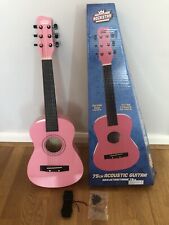 Pink acoustic guitar for sale  NEWPORT PAGNELL