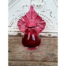 Vintage fenton cranberry d'occasion  Expédié en Belgium