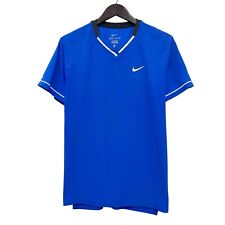 Camiseta Tenis Nike RF Roger Federer 2011 Copa Rogers Para Hombres Talla M Cuello en V Azul Real segunda mano  Embacar hacia Argentina