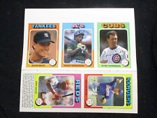 Uncut Trading Card Sheets for sale  Imler