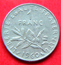 Franc semeuse 1960 d'occasion  Brignoles