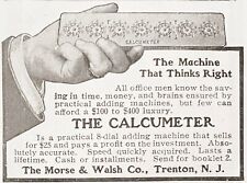 Original 1904 calcumeter for sale  Dulac