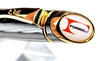 Caneta esferográfica vintage MCM Formica Corporation Quill preta e dourada Cincinnati, OH comprar usado  Enviando para Brazil