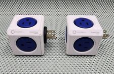 Used, PowerCube Original Modular 5-Socket System W/Surge Protection LOT OF 2 for sale  Shipping to South Africa