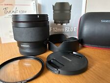 Samyang 12mm weitwinkel gebraucht kaufen  Mönchengladbach