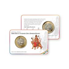 Tarjeta Moneda Conmemorativa Shri Mata Vaishno Devi Rs.10 Edición Especial, usado segunda mano  Embacar hacia Argentina