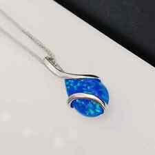 Bleu opale collier d'occasion  Expédié en France