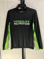 Camisa de rendimiento unisex Herbalife manga larga negra talla M segunda mano  Embacar hacia Argentina