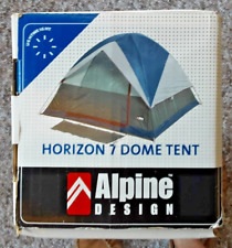 Tienda domo Alpine Design Horizon 7, nunca usada en caja, 2-3 hombres, camping segunda mano  Embacar hacia Argentina
