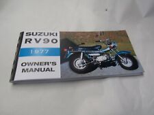 Suzuki rv90 owners d'occasion  Expédié en Belgium