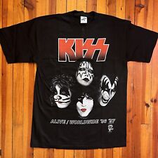 Camiseta Vintage Kiss Alive Worldwide 1996 97 Tour I Got The Best Band Tamanho Grande comprar usado  Enviando para Brazil