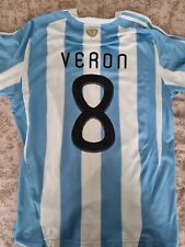 Camiseta Argentina Home Oficial Copa do Mundo Tamanho G - Juan Sebastian Veron comprar usado  Enviando para Brazil