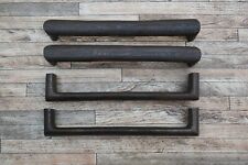 Vtg Cast Iron Drawer Cupboard Door Pulls Handles Rustic Tools Farm Barn Deco 4pc for sale  Shipping to South Africa