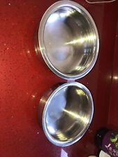 Set two stainless for sale  LEICESTER