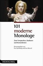 101 moderne monologe gebraucht kaufen  Berlin