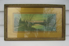 Vintage framed landscape for sale  Lyons Falls