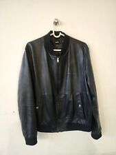 Boss Mens Originals Leather Jacket Black for sale  Shipping to South Africa