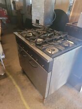 Commercial 6 burner gas cooker oven, used for sale  EASTBOURNE