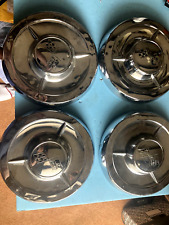 1958 - 1961 Chevrolet  Bel Air Impala SS Corvette Dog Dish Poverty Hubcap 10.5" for sale  Shipping to South Africa
