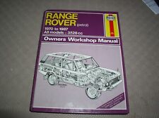 range rover manual for sale  SUTTON COLDFIELD