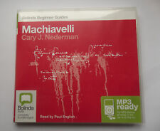 Machiavelli mp3 audiobook for sale  SHEFFIELD