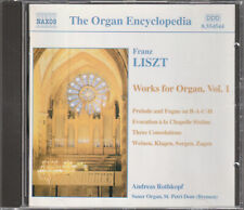 Liszt organ works usato  Milano