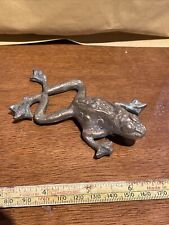 Vintage brass frog for sale  Shipping to Ireland