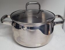 Usado, Olla de stock para horno de acero inoxidable Brandani Italia 5,25 qt   segunda mano  Embacar hacia Argentina