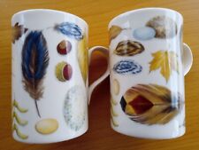 QUEENS Fine Bone China  Mugs set of 2 for sale  HOLYWOOD