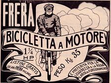 Pubblicita 1908 frera usato  Biella