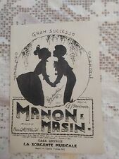 Manon masin musica usato  Martina Franca