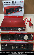 Focusrite Scarlett 2i2 (2nd Gen) USB Audio Interface for sale  Shipping to South Africa