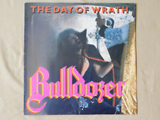 BULLDOZER - LP The Day Of Wrath - Primera prensa segunda mano  Embacar hacia Argentina
