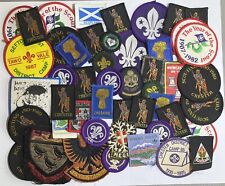 Vintage scout badges for sale  LLANDUDNO