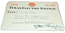 1930 texas electric for sale  Garden City