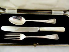 Solid silver boxed for sale  YORK